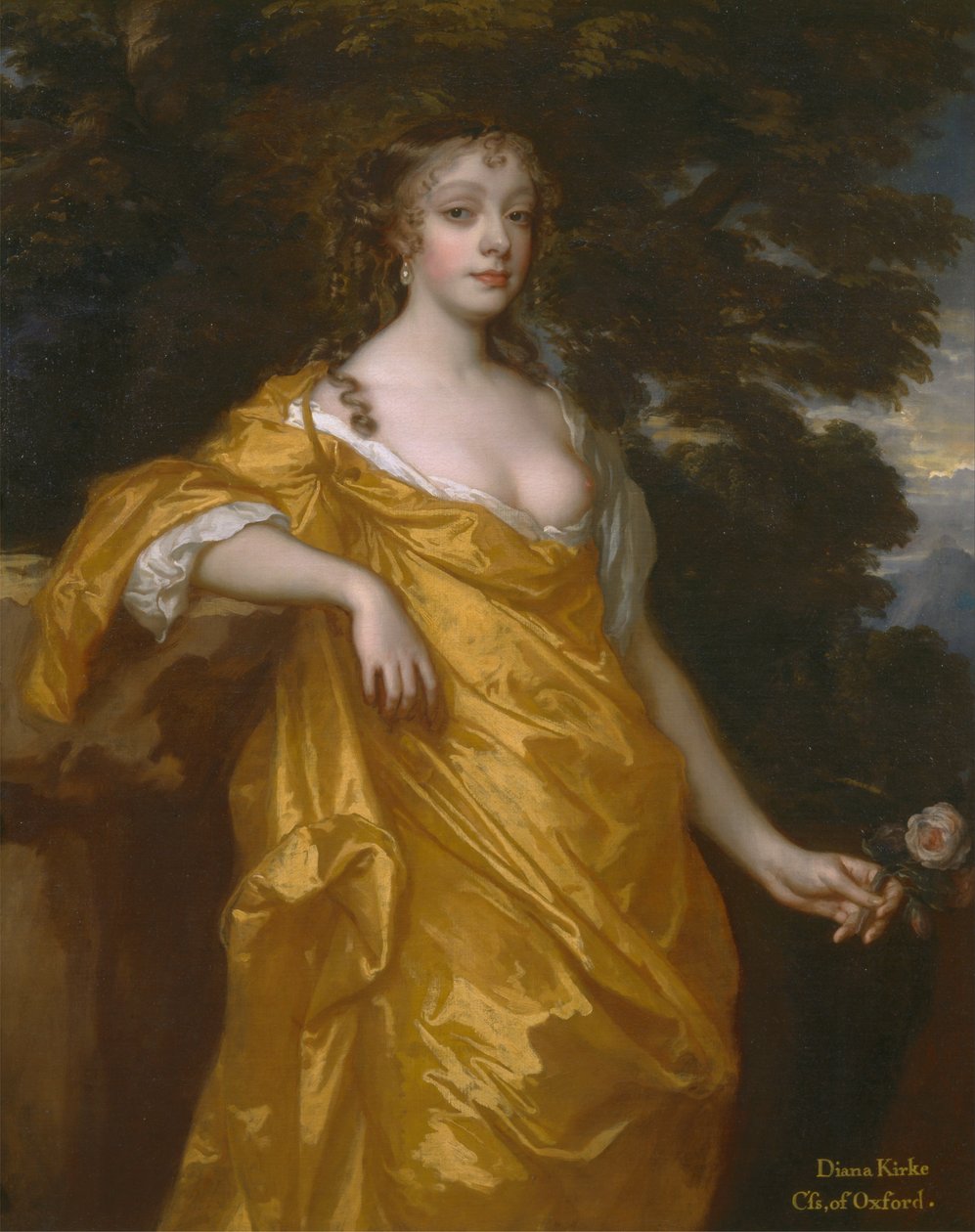 Diana Kirke, daha sonra Oxford Kontesi by Peter Lely