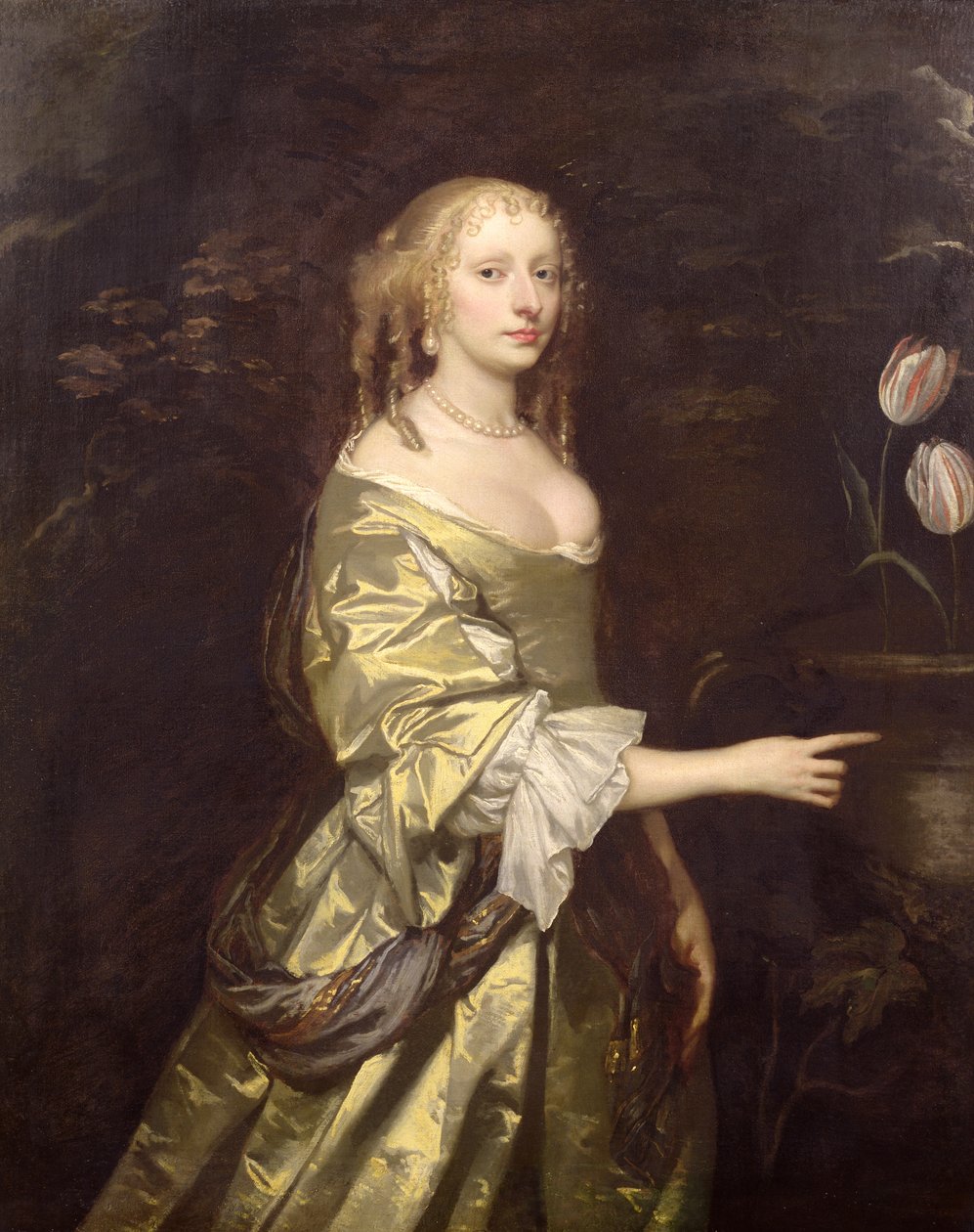 Elizabeth, Leydi Wilbraham (1631-1703) by Peter Lely