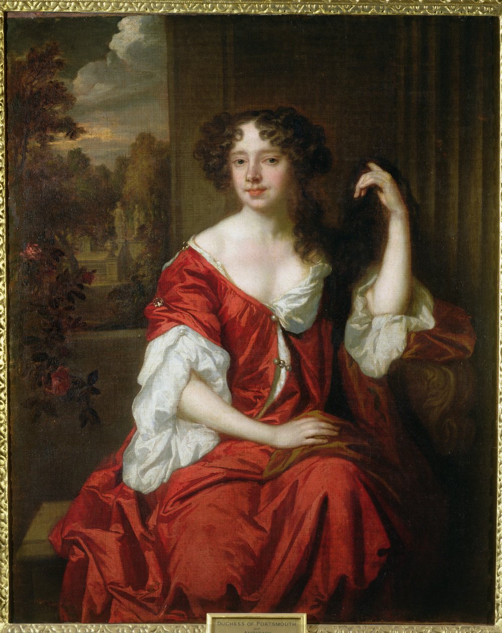 Louise de Kerouaille (1649-1734) Portsmouth ve Aubigny Düşesi by Peter Lely