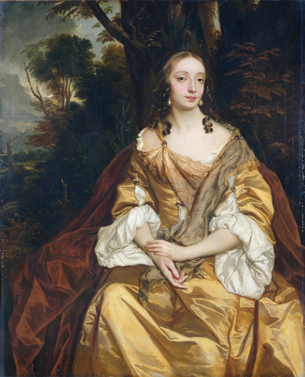 Bir Hanımefendinin Portresi, muhtemelen Mary Parsons, daha sonra Bayan Draper, c.1665 by Peter Lely