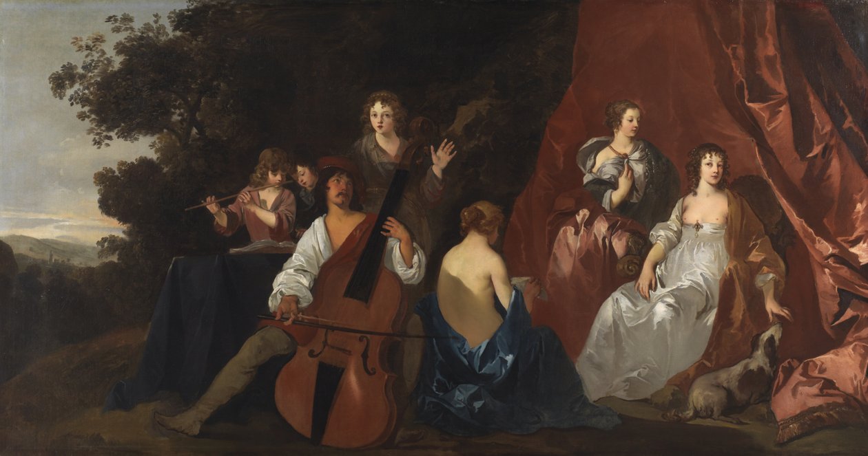 Konser (Lely ve Ailesi) 1640-49 by Peter Lely