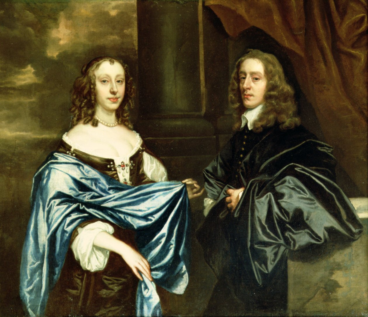 Saygıdeğer James Herbert ve eşi Jane by Peter Lely