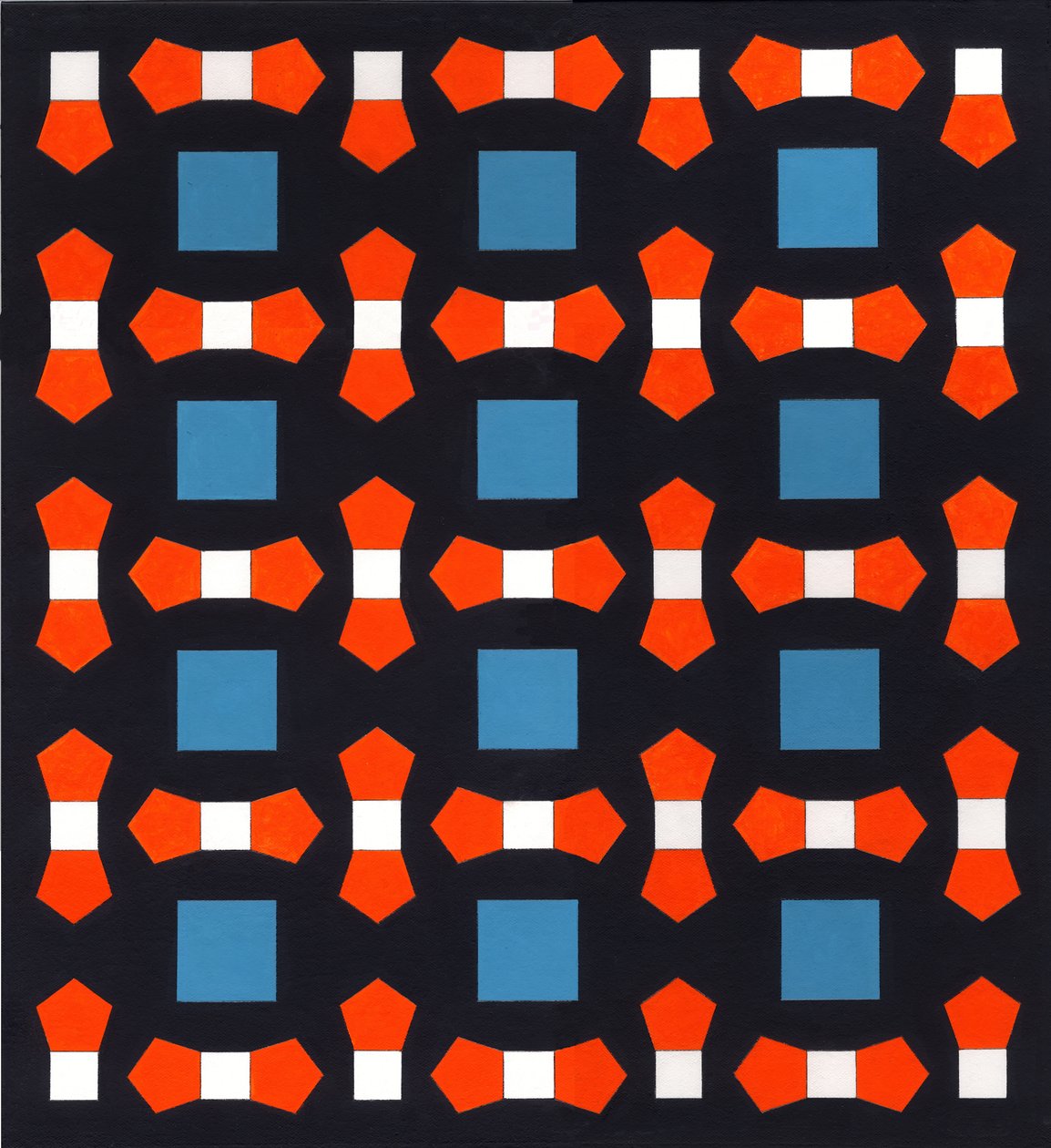 Order in Space, 2008 (tuval üzerine akrilik) by Peter McClure