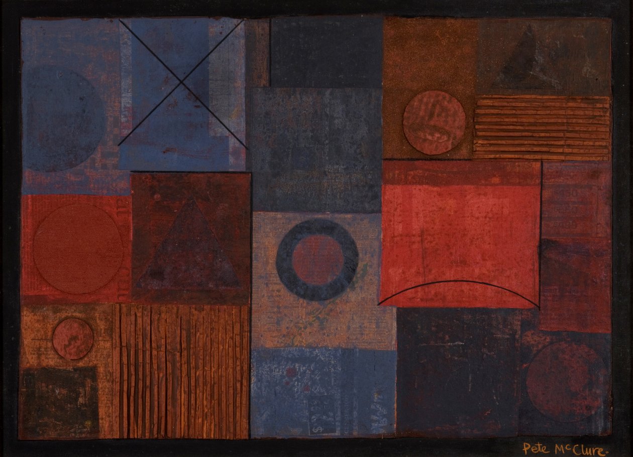 Çevre, 2003 (karma teknik) by Peter McClure