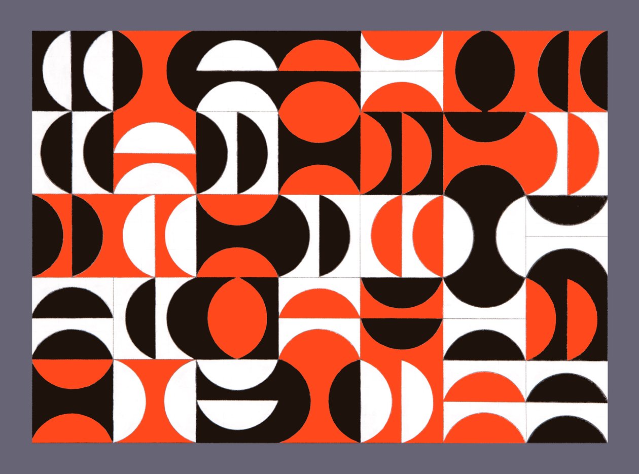 Segmentasyon, 2008 (tuval üzerine akrilik) by Peter McClure