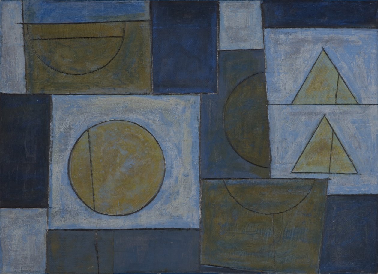 Uctio No.10 Lamorna, 2002 (kolaj ve akrilik) by Peter McClure