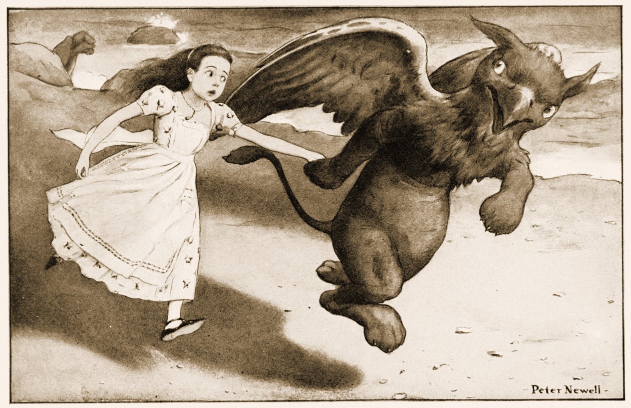 ""Haydi!" diye bağırdı Grifon", Lewis Carroll