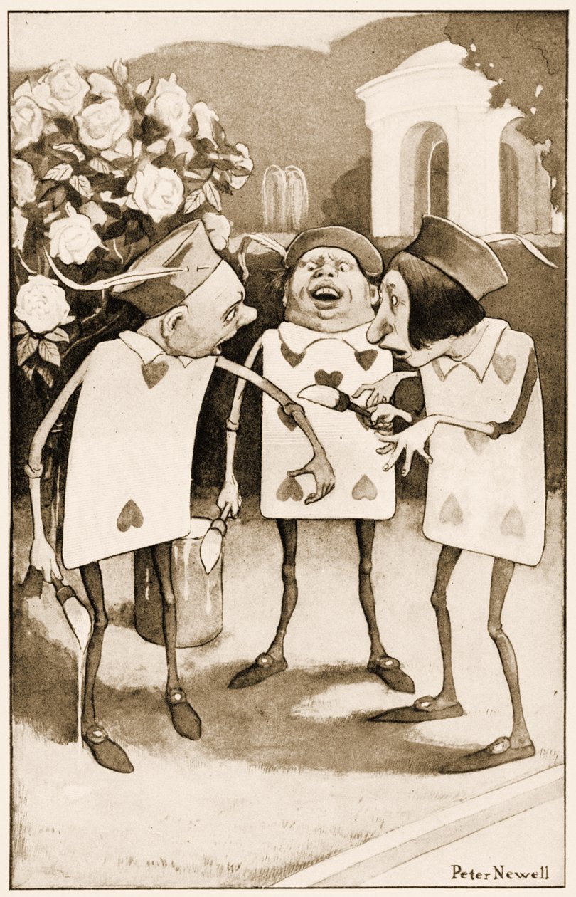 "Üzerime boya sıçratma", Lewis Carroll