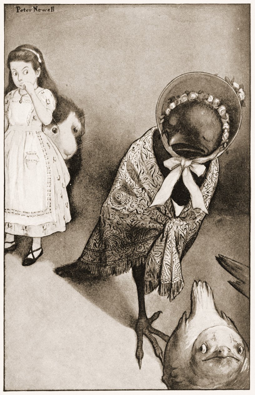"Çeşitli bahanelerle hepsi kaçtı", Lewis Carroll