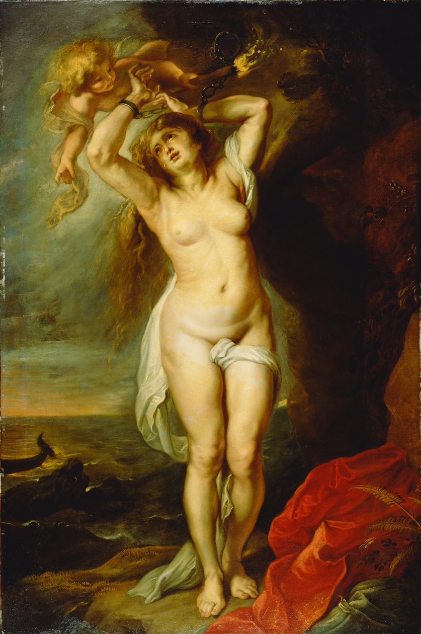Andromeda, yaklaşık 1640 by Peter Paul Rubens