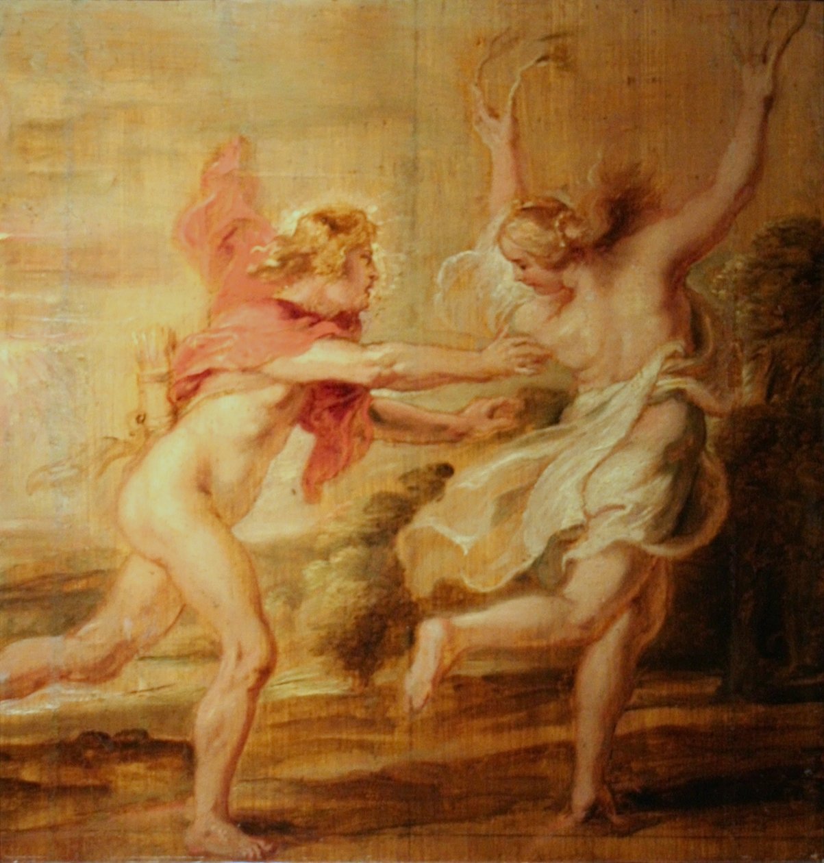 Apollon ve Defne by Peter Paul Rubens