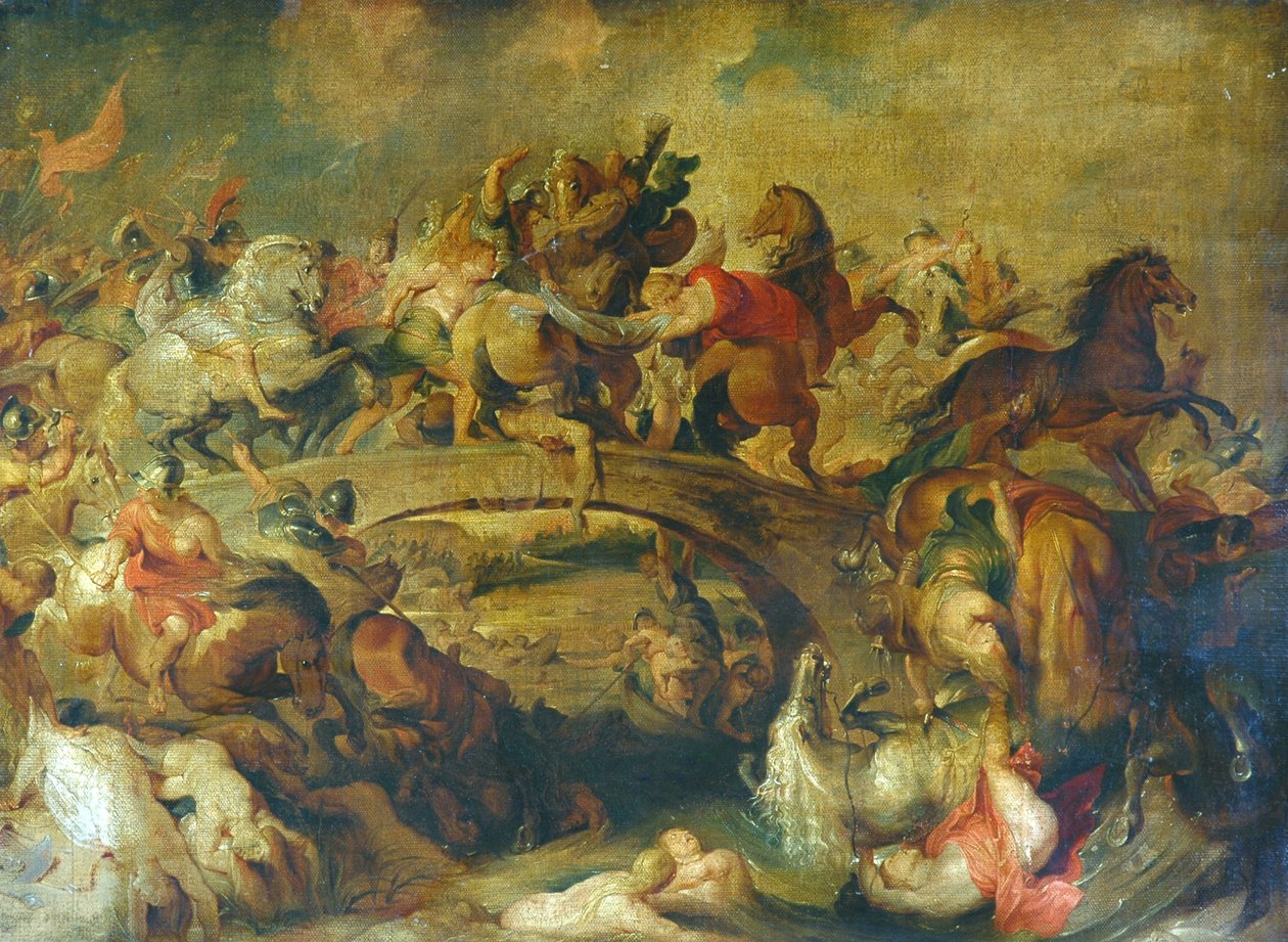 Amazonların Savaşı by Peter Paul Rubens