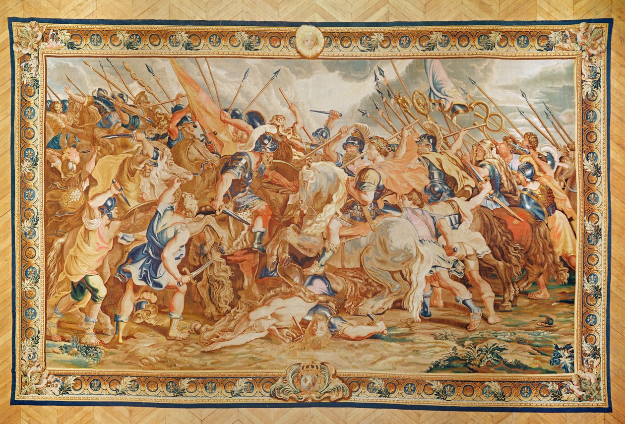 Savaşta Konstantin (goblen) by Peter Paul Rubens