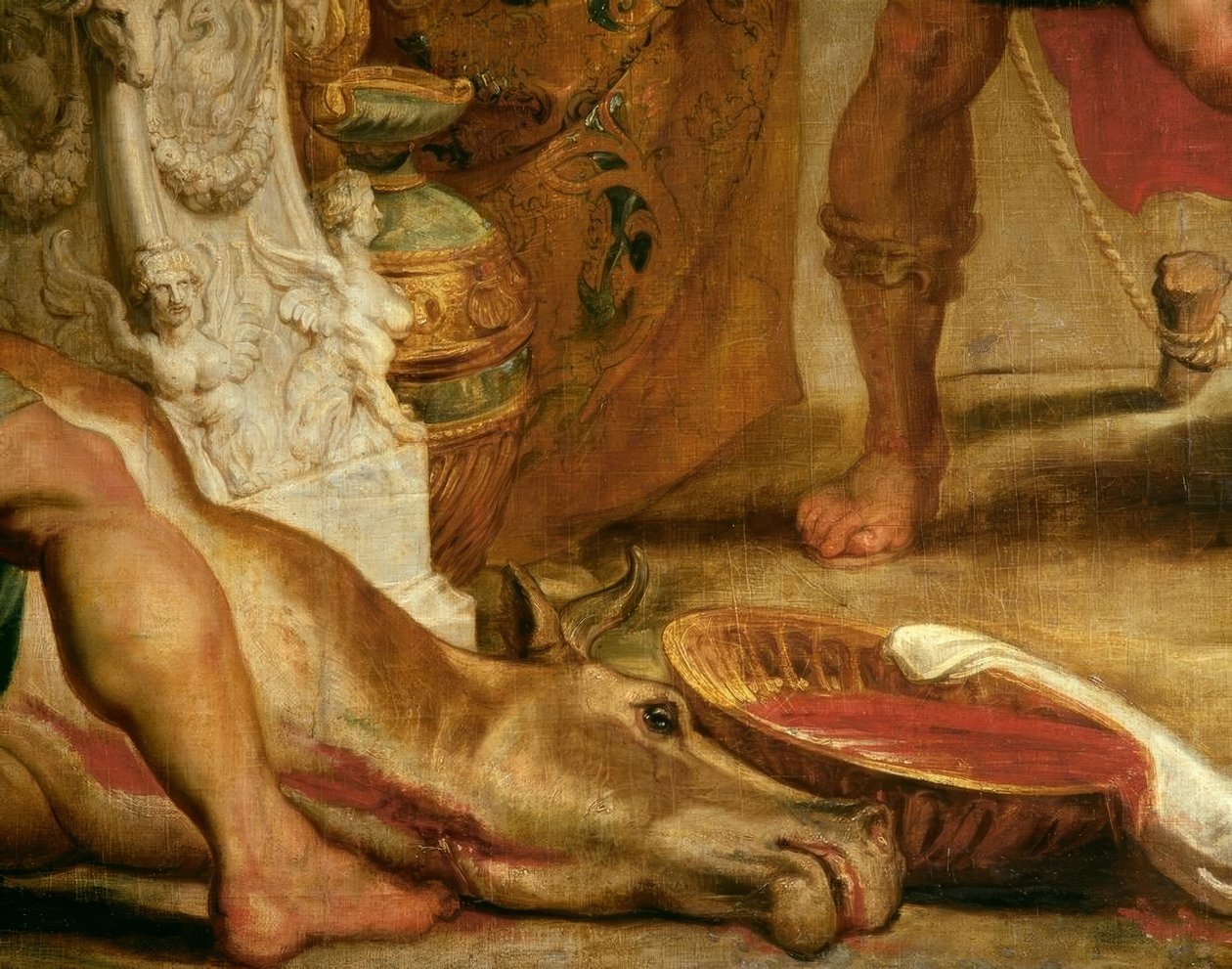 Omenlerin yorumlanması. by Peter Paul Rubens