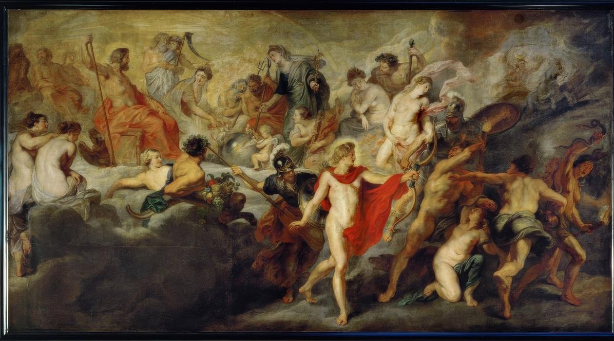 tanrılar konseyi by Peter Paul Rubens