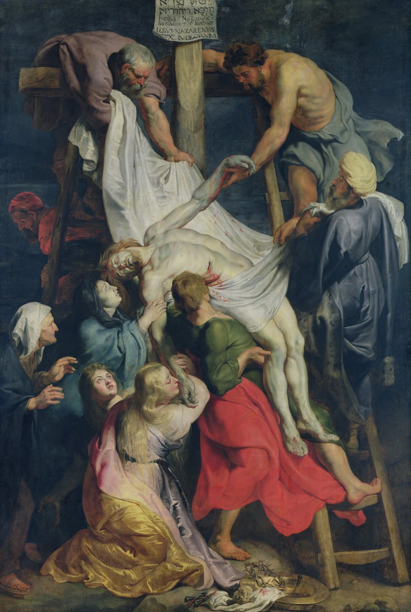 Haçtan İniş, 1617 by Peter Paul Rubens
