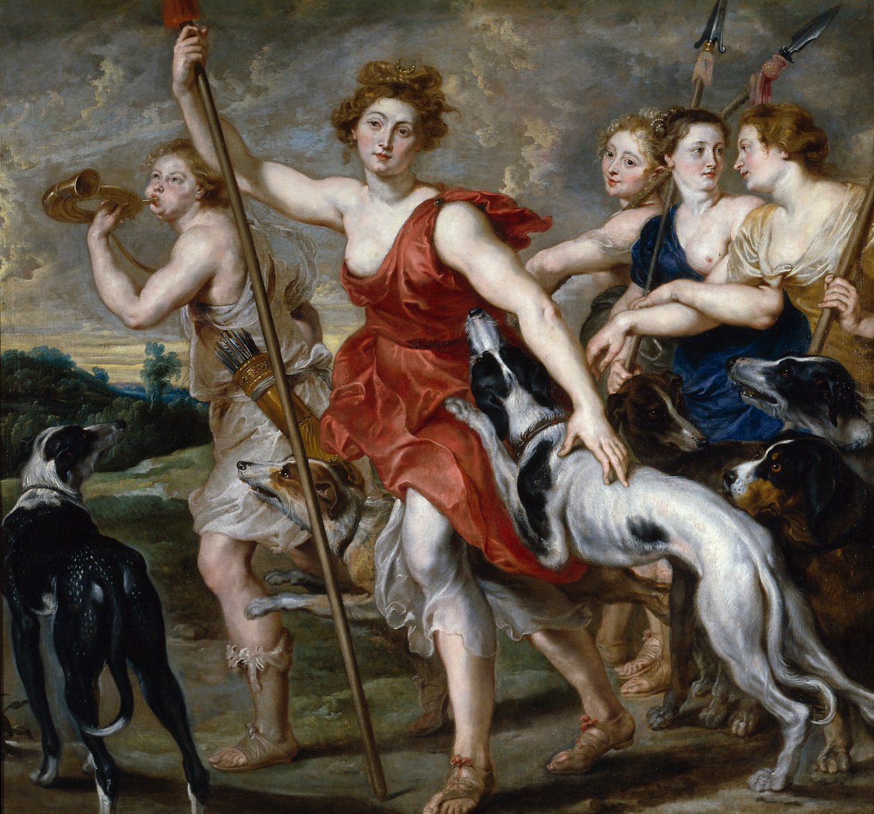 avcı Diana by Peter Paul Rubens