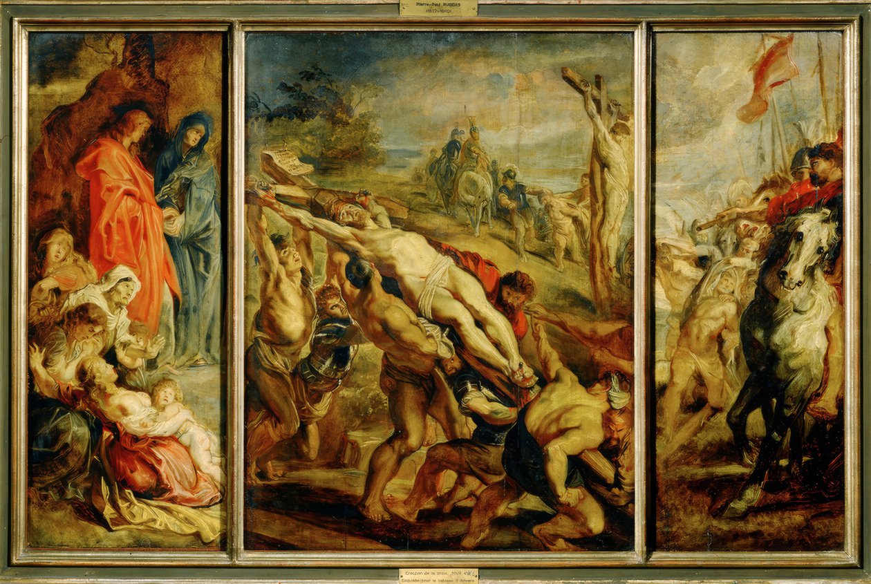 Haç montajı by Peter Paul Rubens