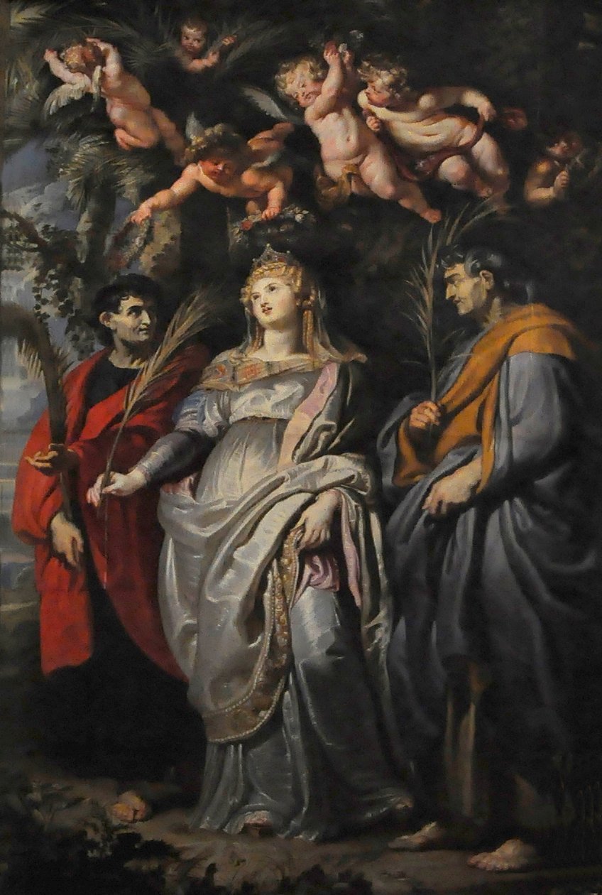 Flavia Domitilla van Terracina by Peter Paul Rubens