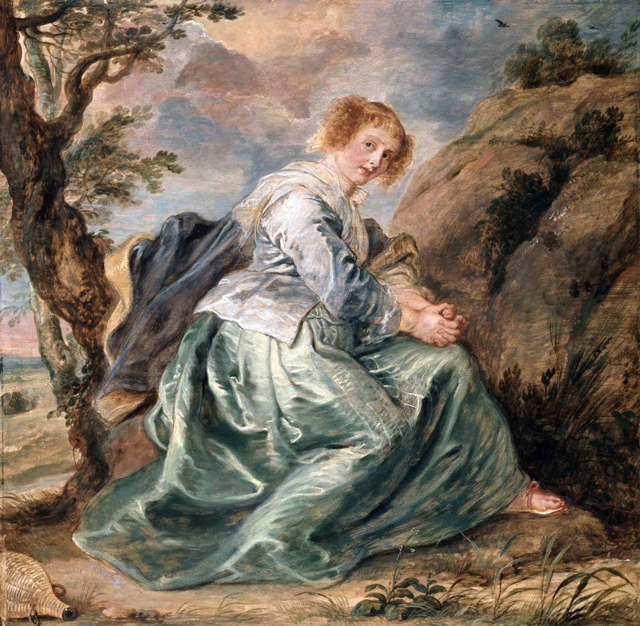 Çölde Hacer by Peter Paul Rubens