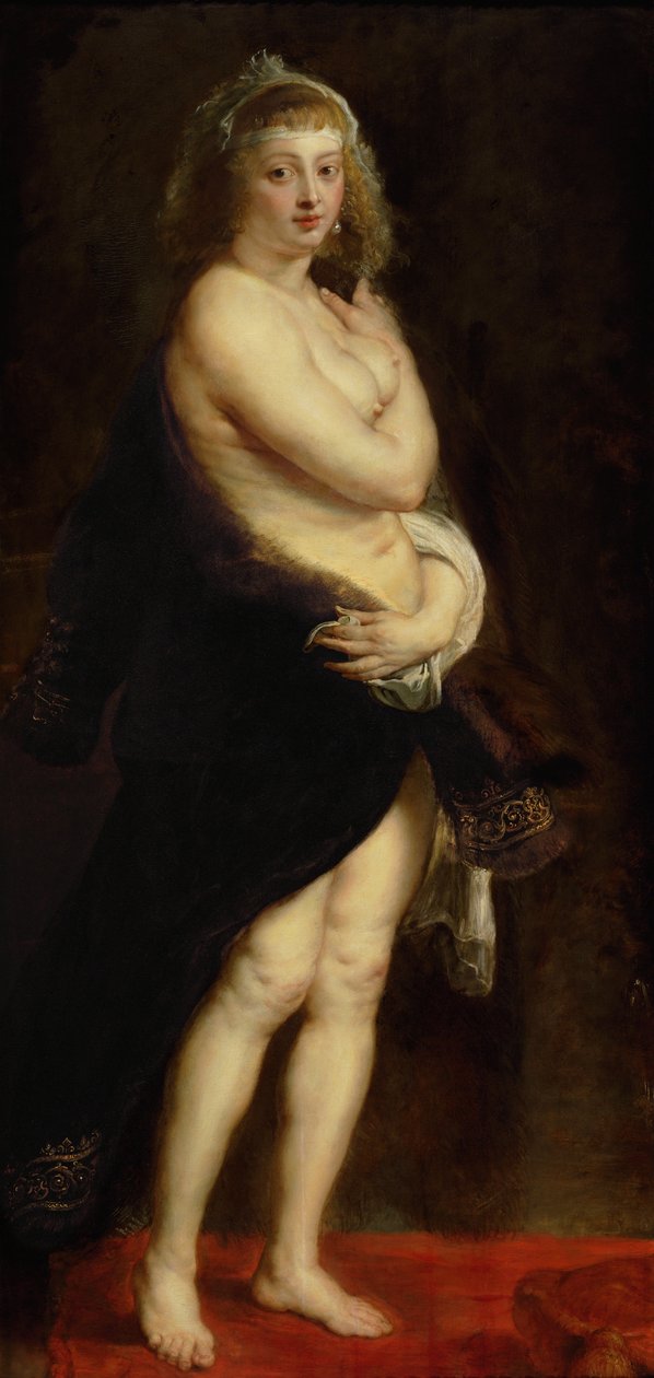 Kürk Bornozlu Helena Fourment by Peter Paul Rubens