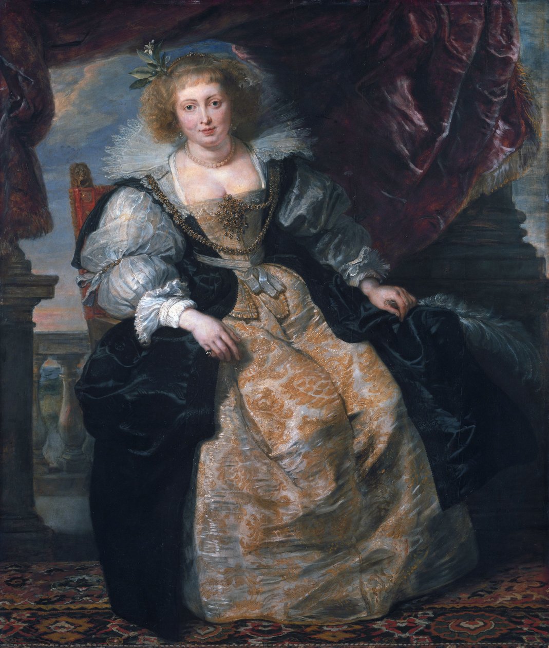 Helene Fourment Gelinliğiyle by Peter Paul Rubens