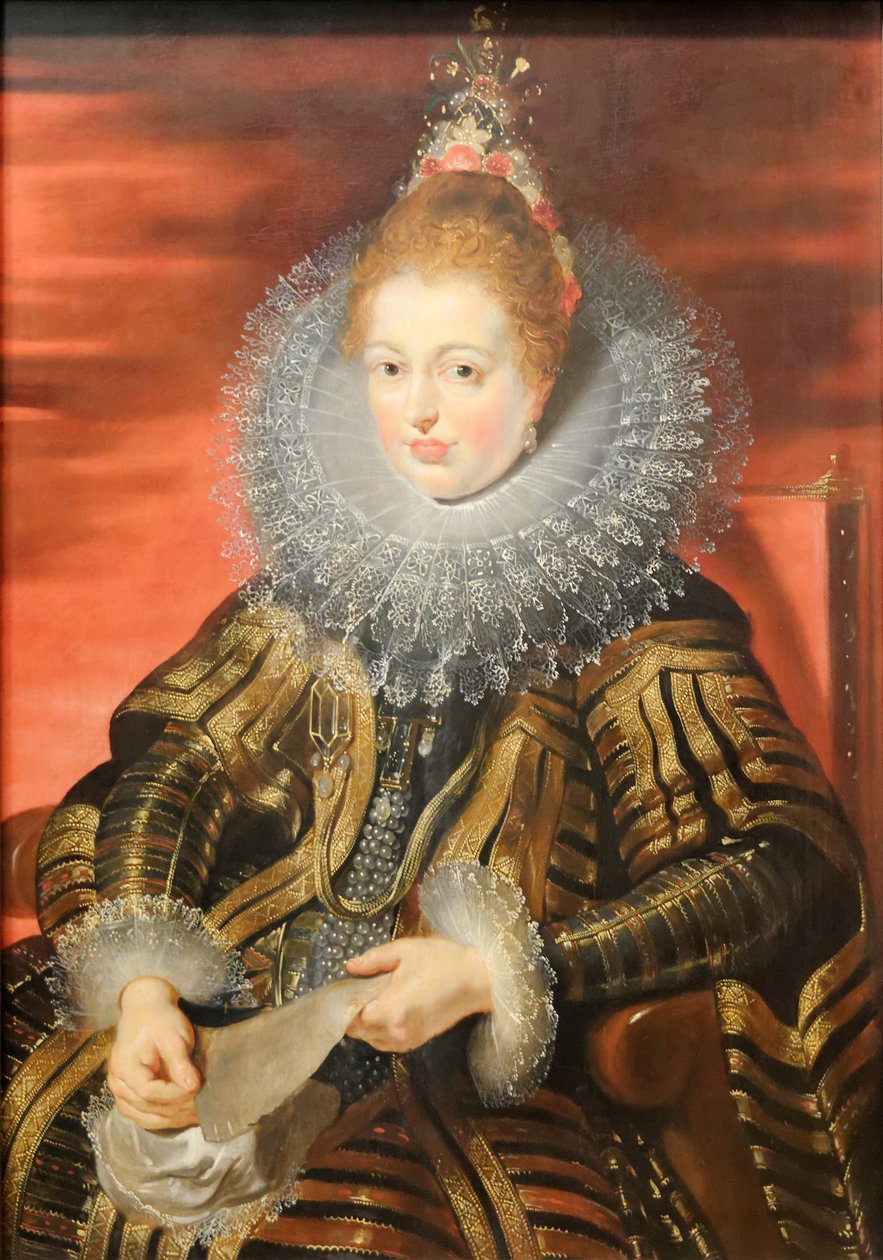 İnfante Clara Eugenie by Peter Paul Rubens