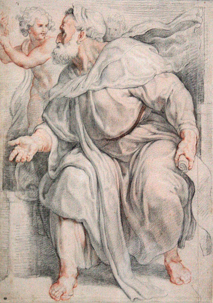 Peygamber Ezekiel by Peter Paul Rubens