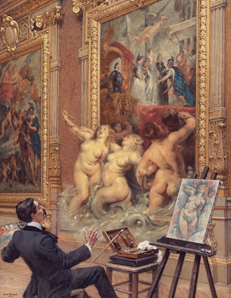 sel sevinçleri by Peter Paul Rubens