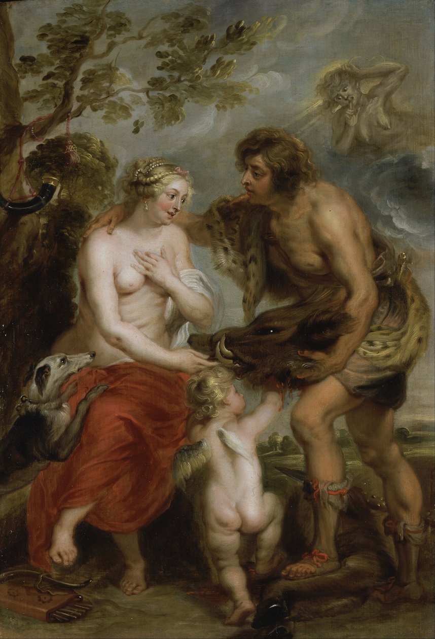 Meleager ve Atalanta by Peter Paul Rubens