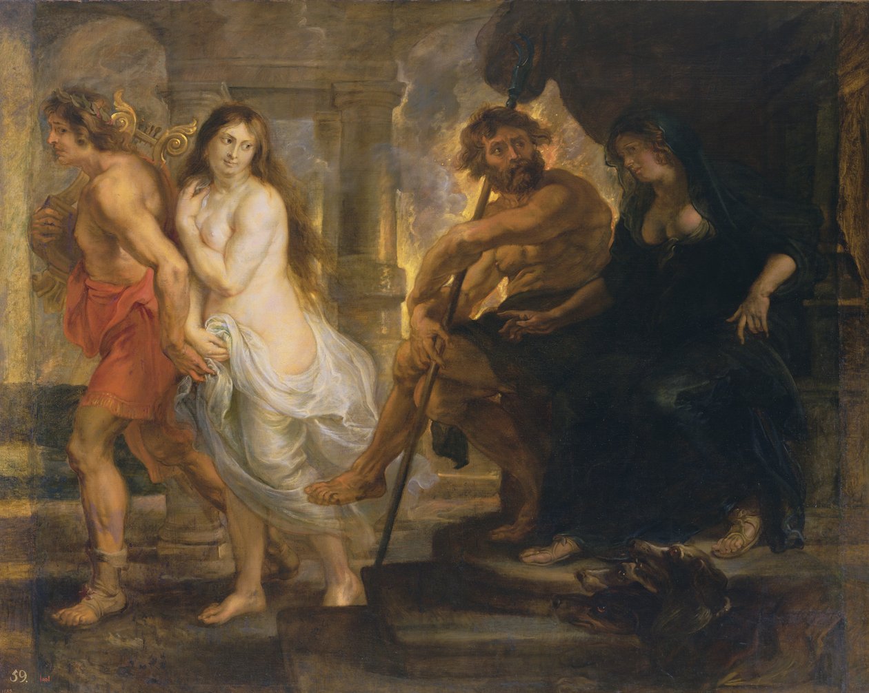 Orpheus ve Eurydice by Peter Paul Rubens