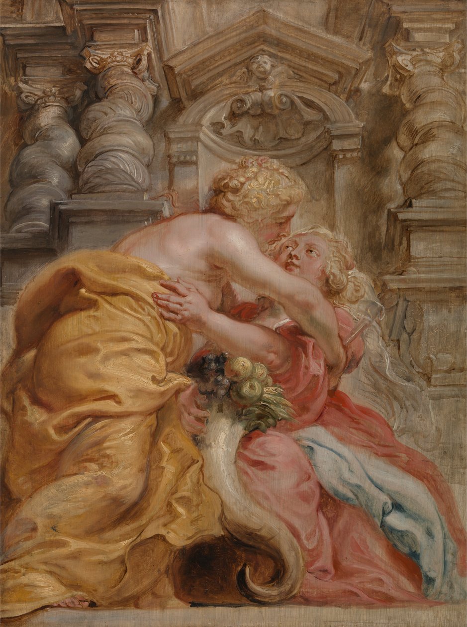 Bol Barış Kucaklayan by Peter Paul Rubens