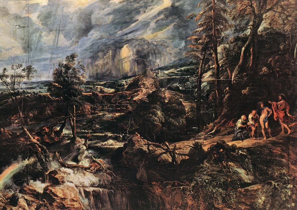 Fırtınalı Manzara by Peter Paul Rubens
