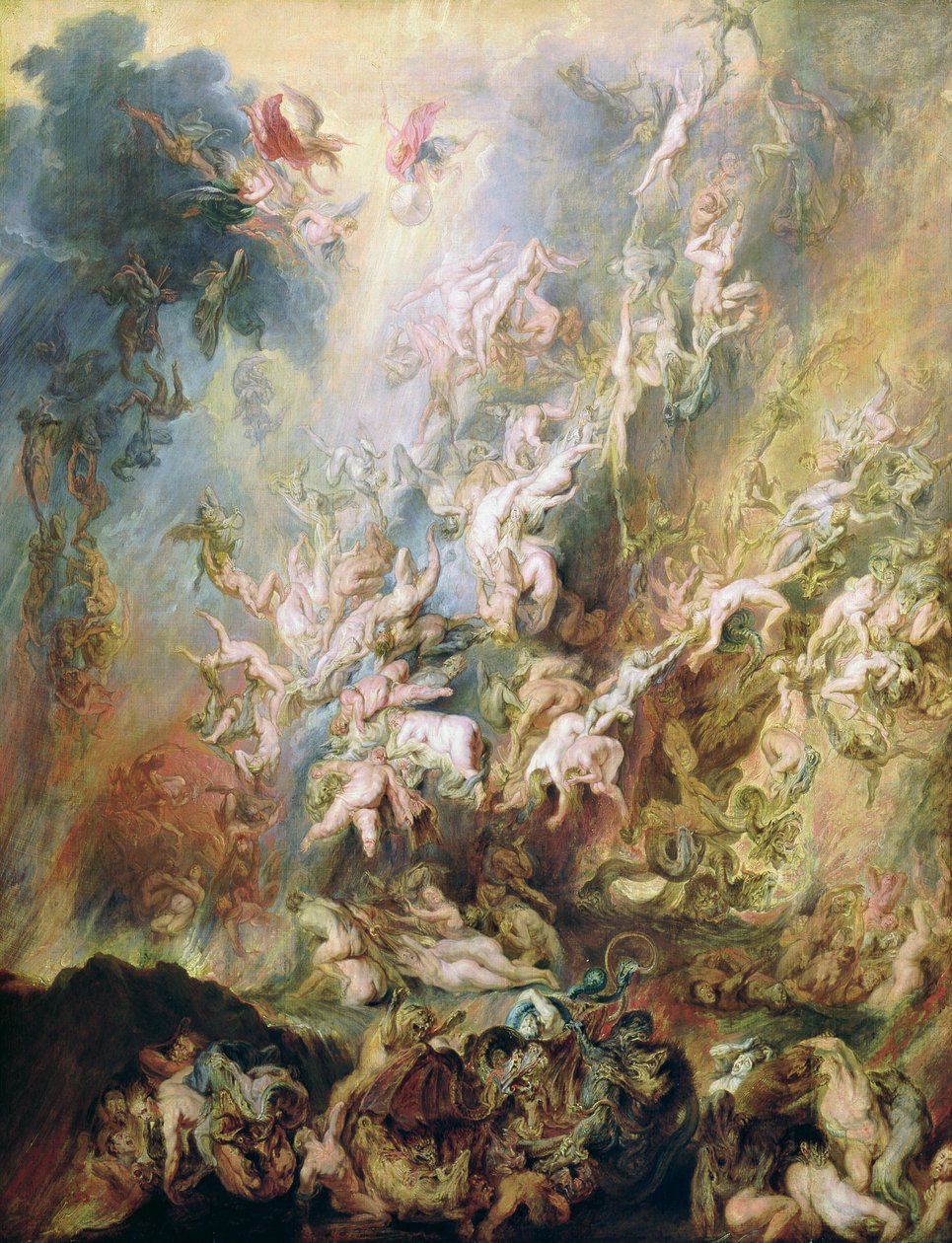 Lanetlilerin Düşüşü by Peter Paul Rubens