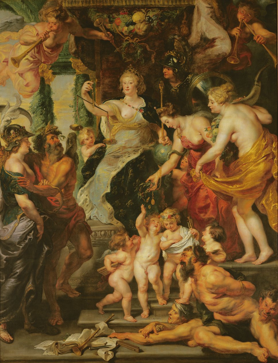 Naipliğin Felicity, 1621-25 by Peter Paul Rubens
