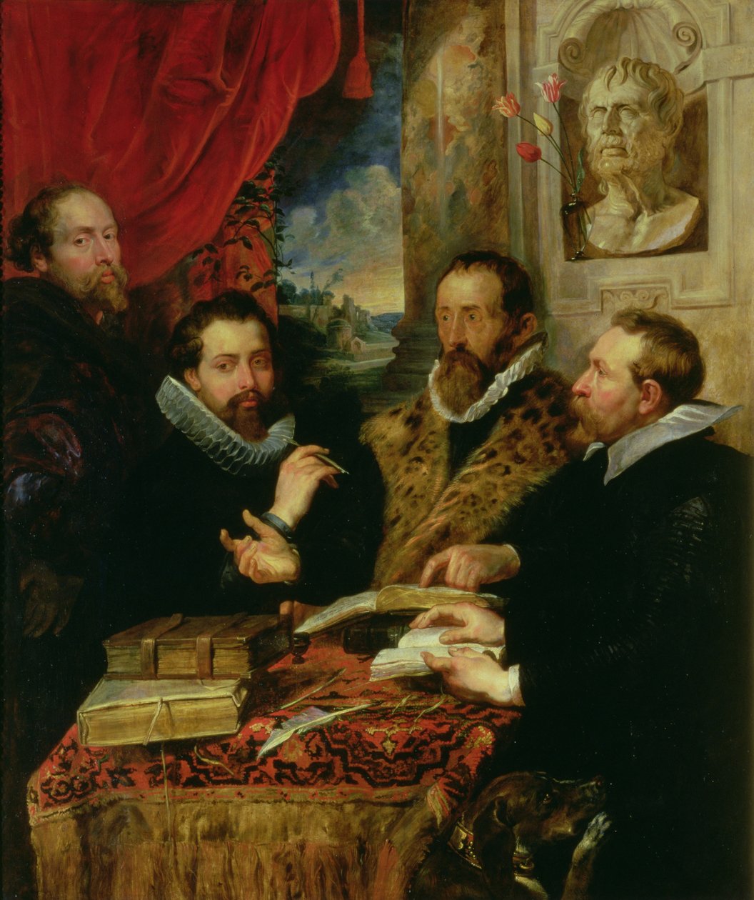 Dört Filozof, c.1611-12 by Peter Paul Rubens