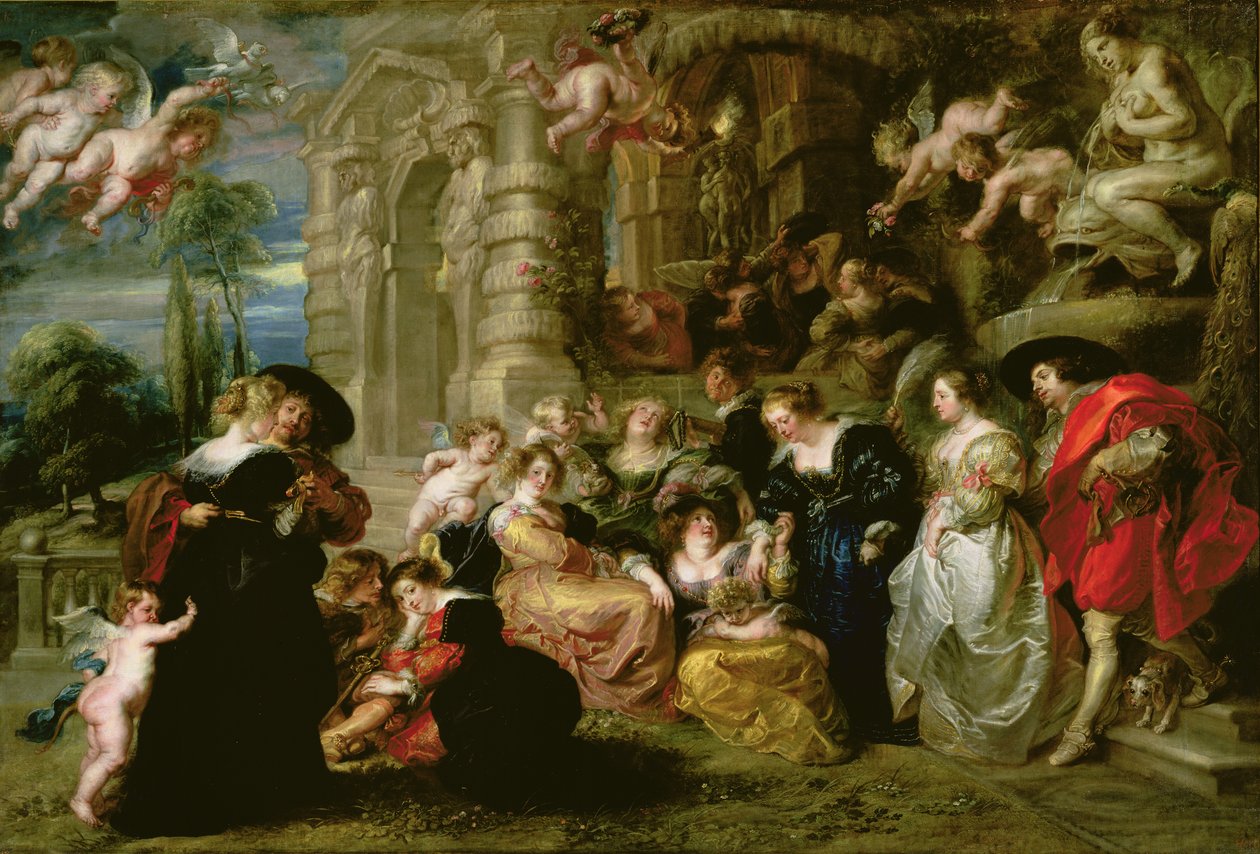 Aşk Bahçesi, c.1630-32 by Peter Paul Rubens