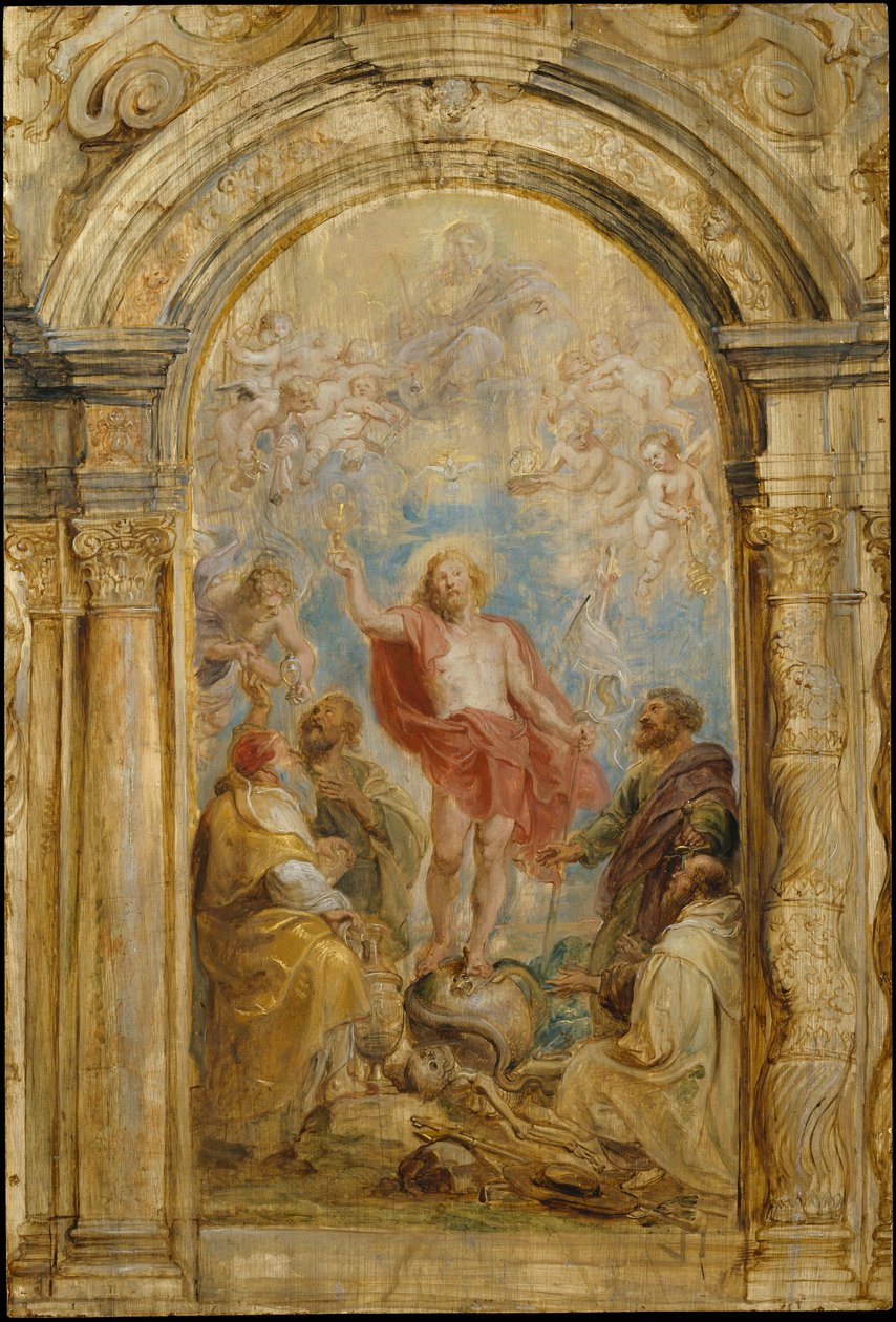 Efkaristiya'nın Yüceltilmesi, c.1630-32 by Peter Paul Rubens