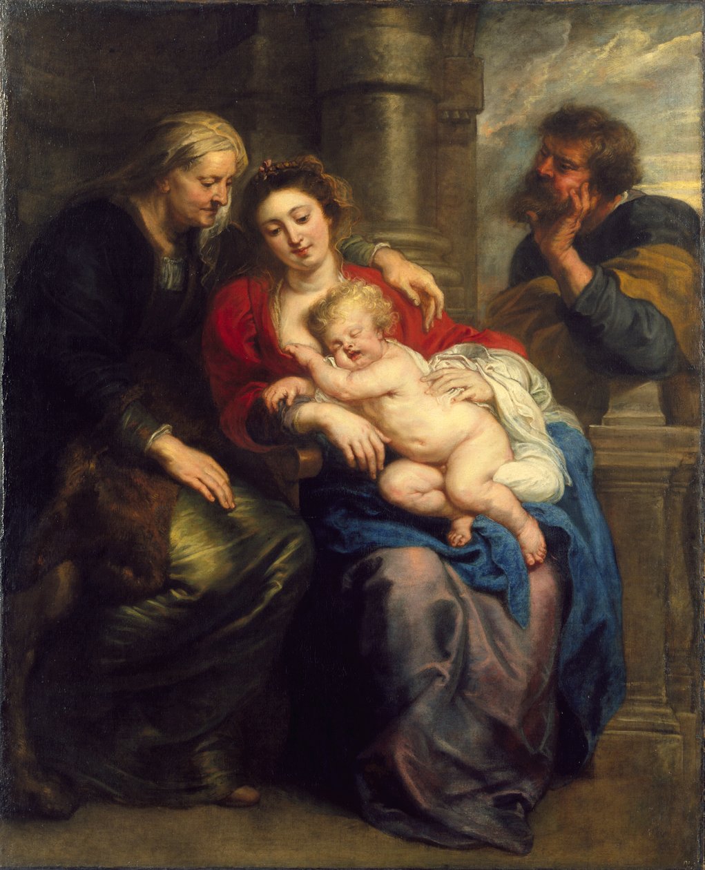 Aziz Anne ile Kutsal Aile, c.1630-1635 by Peter Paul Rubens