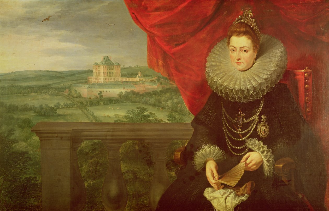 İnfanta Isabella Clara Eugenia (1566-1633) (197174 çifti) by Peter Paul Rubens