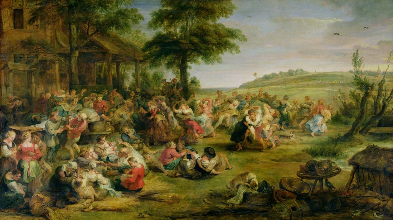 Kermesse, c.1635-38 by Peter Paul Rubens
