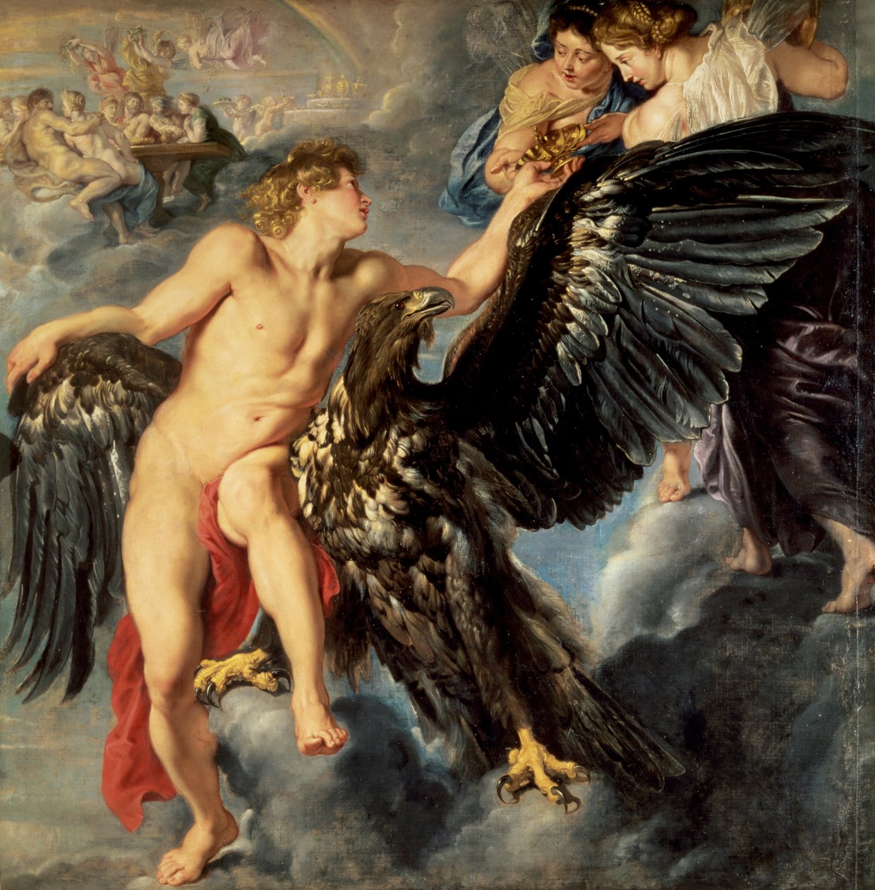 The Kidnapping of Ganymede by Peter Paul Rubens