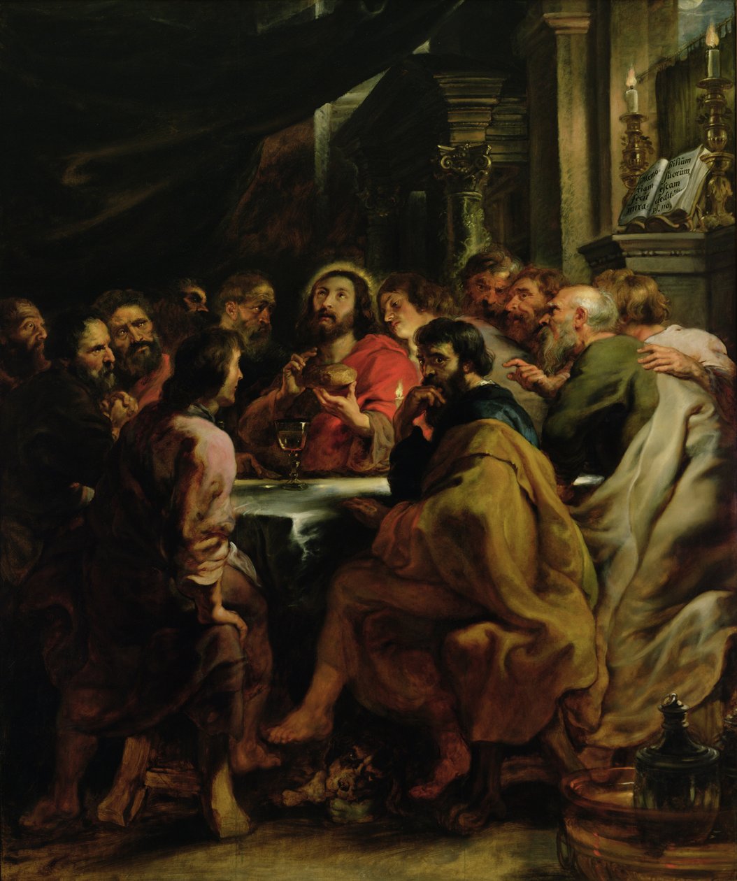 Son Akşam Yemeği, 1630-32 by Peter Paul Rubens