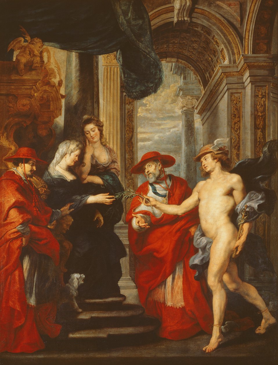 Medici Döngüsü: Angouleme Antlaşması 30 Nisan 1619, 1621-5 by Peter Paul Rubens