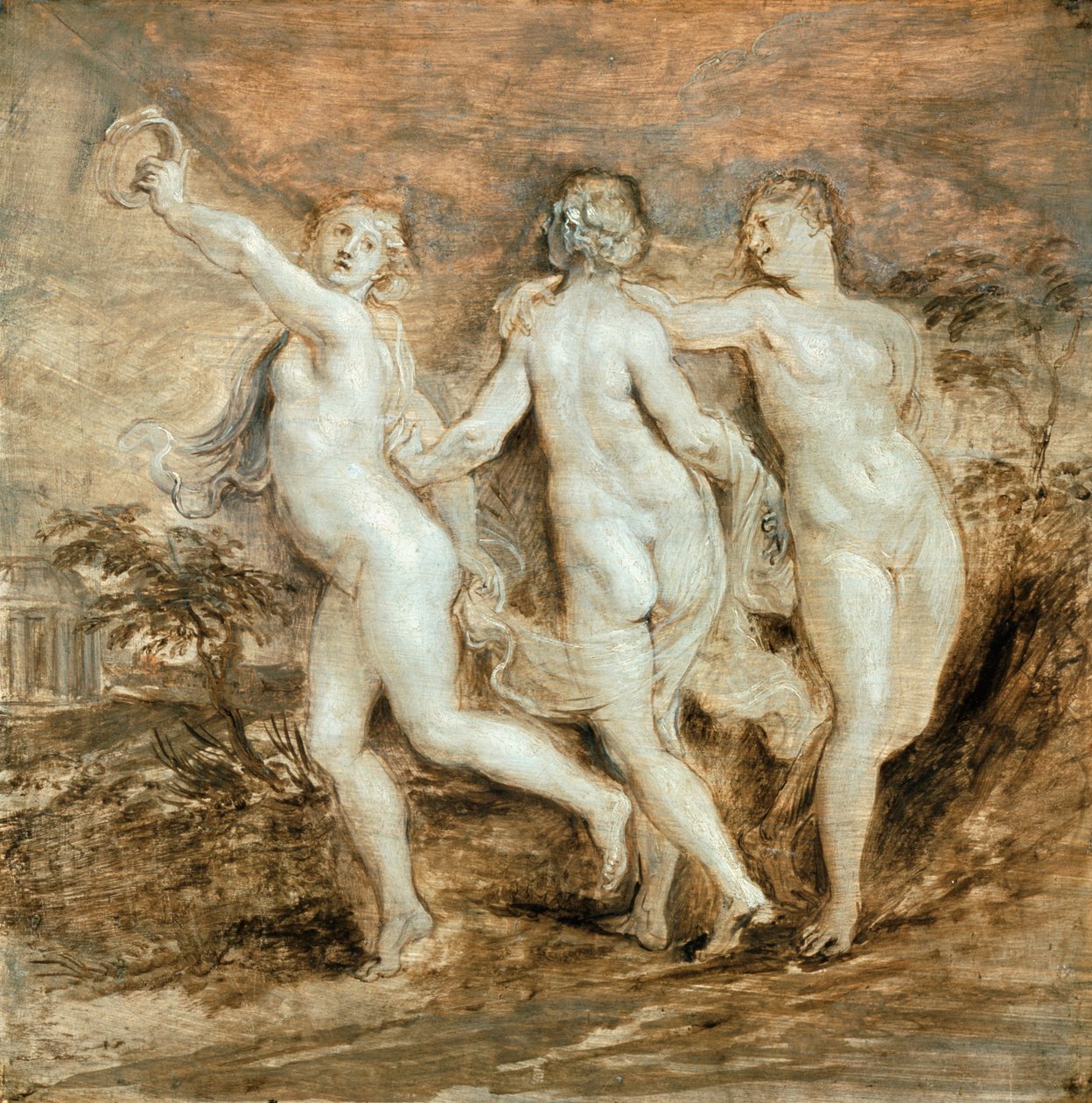 Üç Güzeller by Peter Paul Rubens