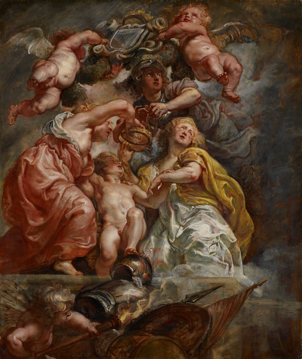 İngiltere ve İskoçya Birliği (Galler Prensi olarak Charles I) by Peter Paul Rubens