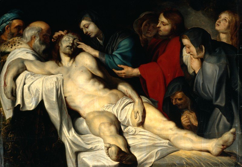 Ölü İsa için yas by Peter Paul Rubens