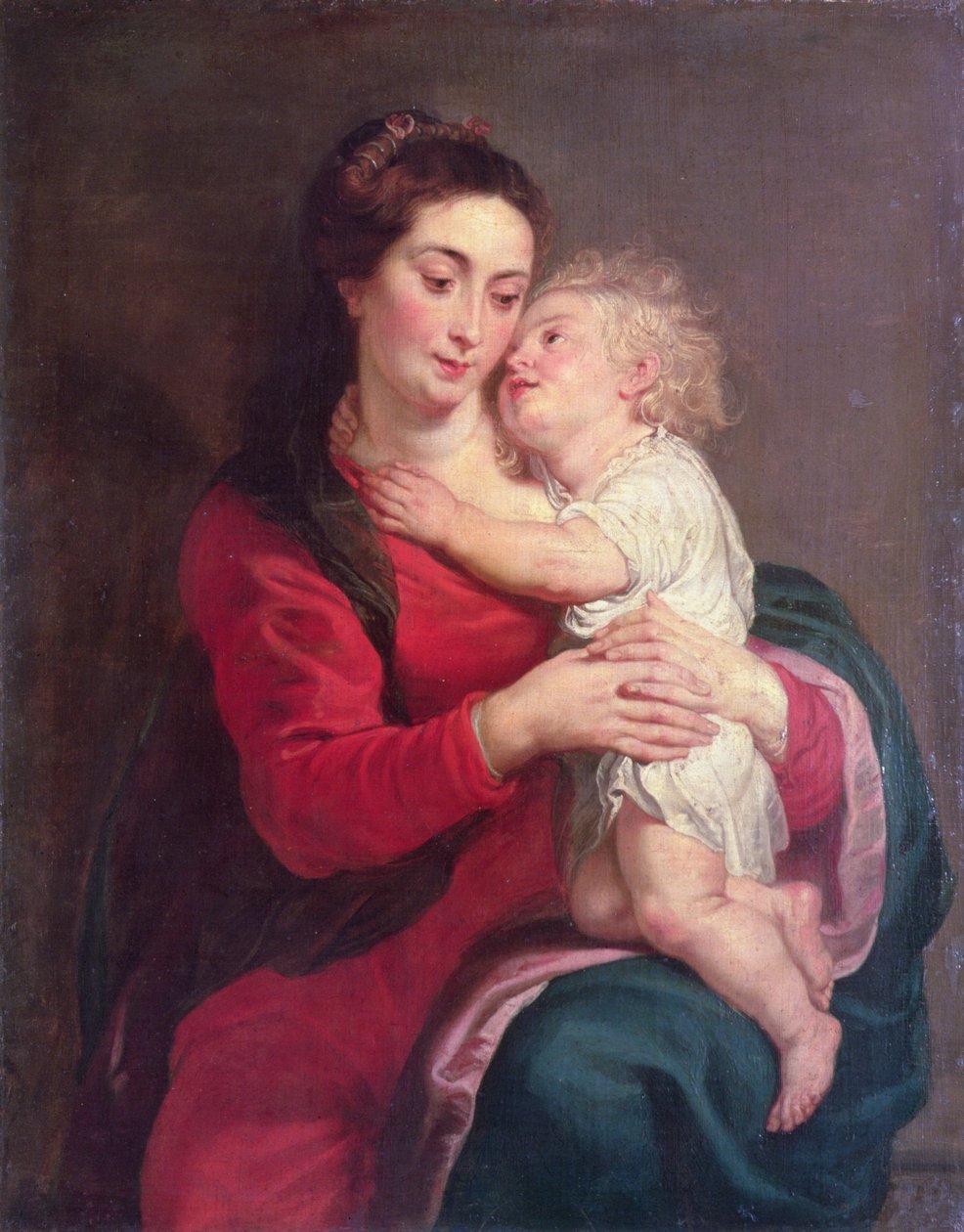 çocuklu bakire by Peter Paul Rubens