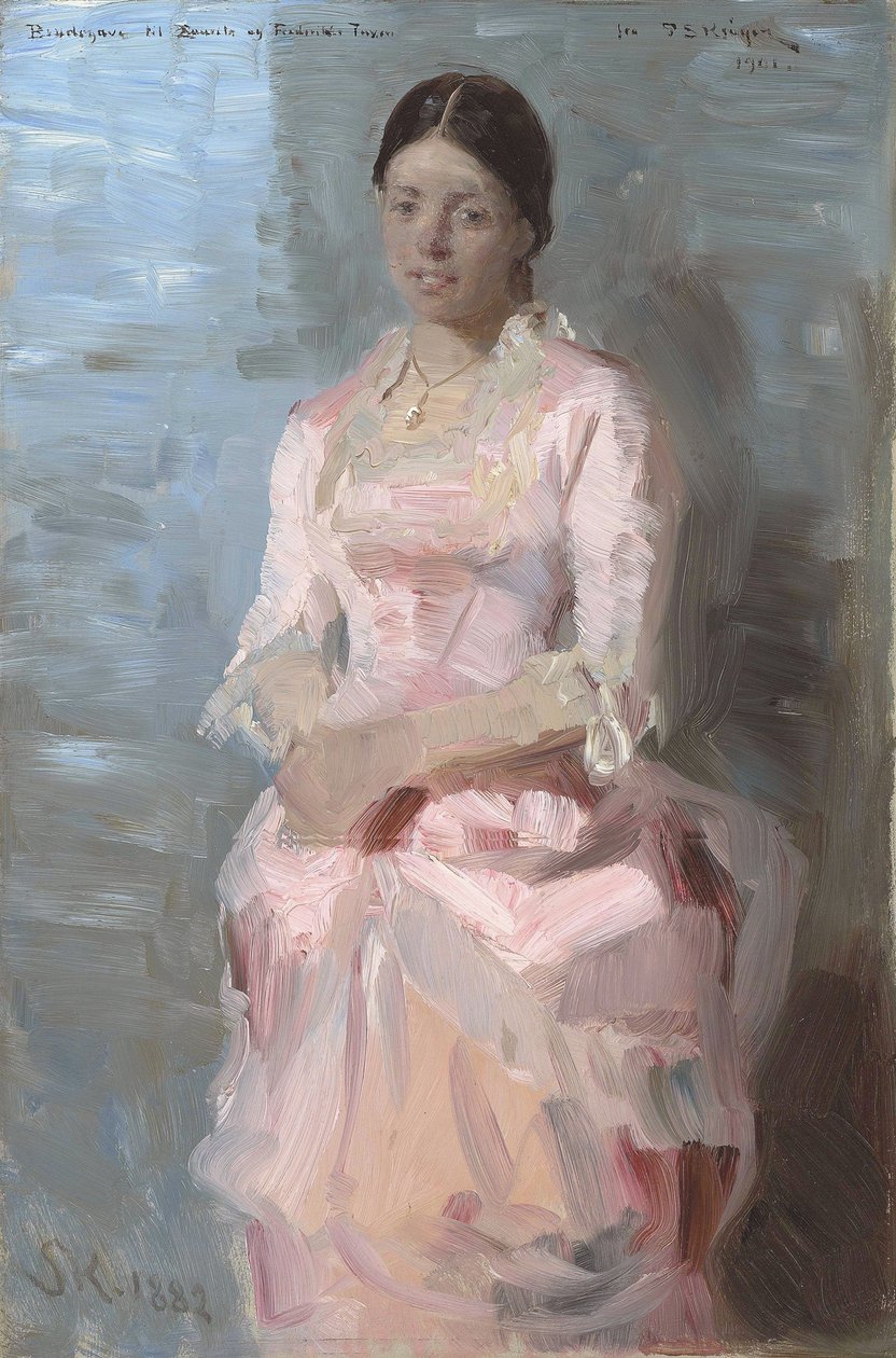 Frederikke Smokin by Peder Severin Krøyer