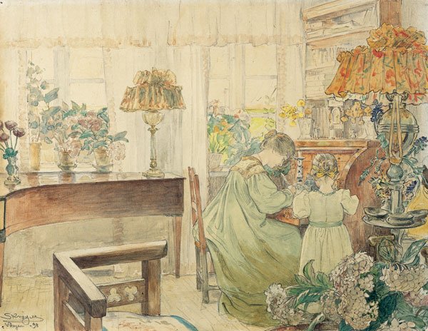 Marie ve Vibeke Kroyer, Skagen Plantage